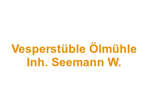 Vesperstüble Ölmühle Inh. Seemann W. Logo