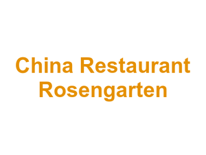 China Restaurant Rosengarten Logo