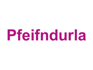 Pfeifndurla Logo