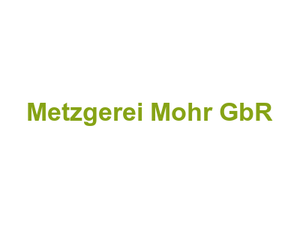 Metzgerei Mohr GbR Logo