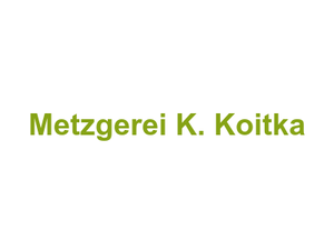 Metzgerei K. Koitka Logo