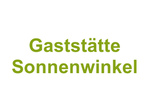 Gaststätte Sonnenwinkel Logo