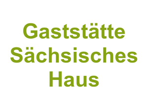 Gaststätte Sächsisches Haus Logo