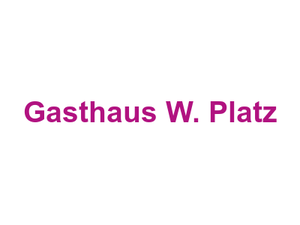 Gasthaus W. Platz Logo