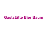 Gaststätte Bier Baum Logo