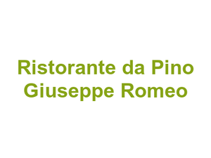 Ristorante da Pino Giuseppe Romeo Logo