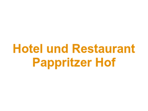 Hotel und Restaurant Pappritzer Hof Logo