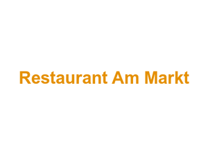 Restaurant Am Markt Logo