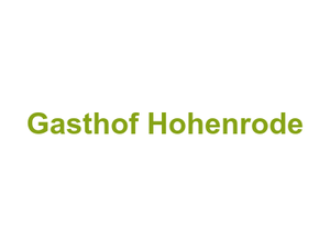 Gasthof Hohenrode Logo