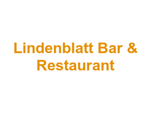 Lindenblatt Bar & Restaurant Logo