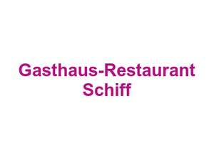 Gasthaus-Restaurant Schiff Logo