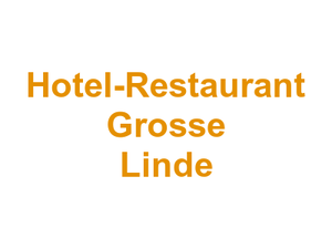 Hotel-Restaurant Grosse Linde Logo