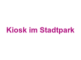 Kiosk im Stadtpark Logo
