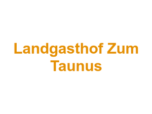 Landgasthof Zum Taunus Logo