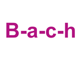 B-a-c-h Logo