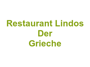Restaurant Lindos Der Grieche Logo