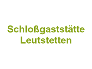 Schloßgaststätte Leutstetten Logo