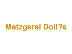 Metzgerei Doll’s Logo
