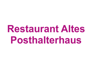 Restaurant Altes Posthalterhaus Logo