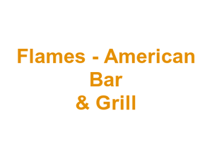Flames - American Bar & Grill Logo