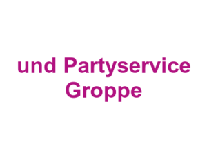 Metzgerei Fleischerei-Fachgeschäft und Partyservice Groppe Logo