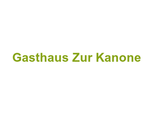 Gasthaus Zur Kanone Logo