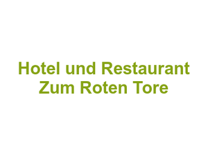 Hotel und Restaurant Zum Roten Tore Logo