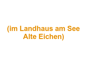 Restaurant 19hundert (im Landhaus am See Alte Eichen) Logo