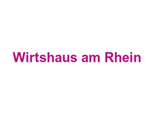 Wirtshaus am Rhein Logo