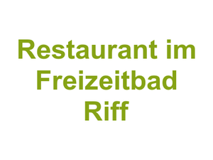 Restaurant im Freizeitbad Riff Logo