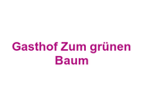 Gasthof "Zum grünen Baum" Logo