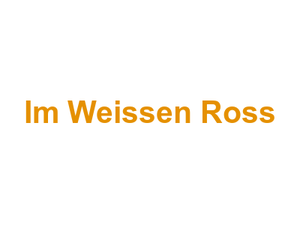 Im Weissen Ross Logo