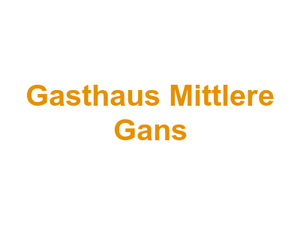 Gasthaus Mittlere Gans Logo