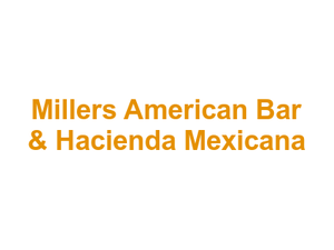 Millers American Bar & Hacienda Mexicana Logo
