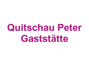 Quitschau Peter Gaststätte Logo