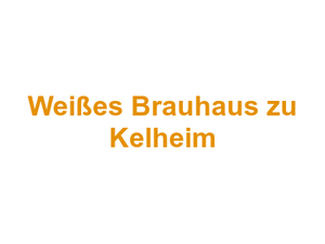 Weißes Brauhaus zu Kelheim Logo