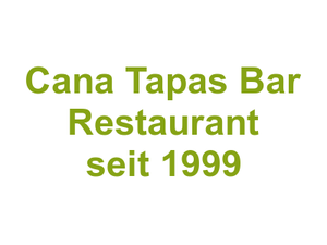 Cana Tapas Bar Restaurant seit 1999 Logo
