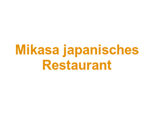 Mikasa japanisches Restaurant Logo