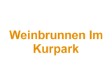 Weinbrunnen Im Kurpark Logo