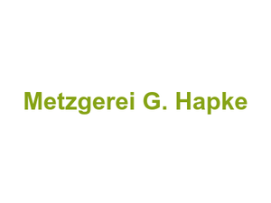Metzgerei G. Hapke Logo