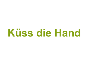 Küss die Hand Logo