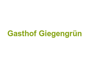 Gasthof Giegengrün Logo