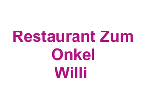 Restaurant "Zum Onkel Willi " Logo