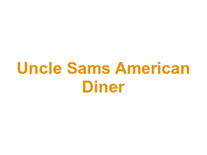 Uncle Sam's American Diner Logo