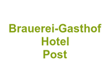 Brauerei-Gasthof Hotel Post Logo