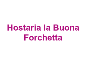 Hostaria la Buona Forchetta Logo