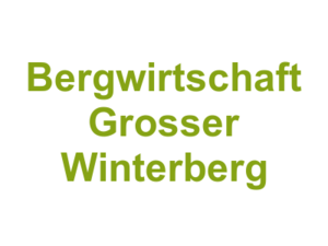 Bergwirtschaft Grosser Winterberg Logo
