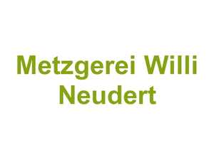 Metzgerei Willi Neudert Logo