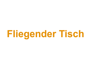 Fliegender Tisch Logo