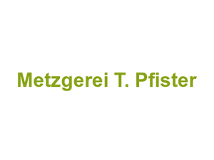 Metzgerei T. Pfister Logo